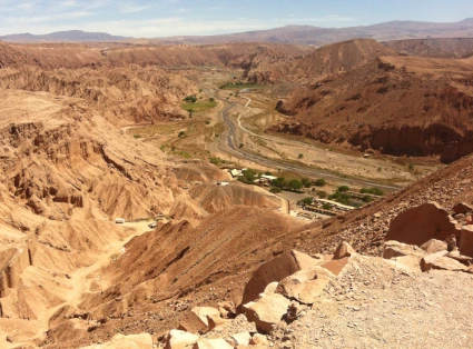 View of the Catarpe Valley
